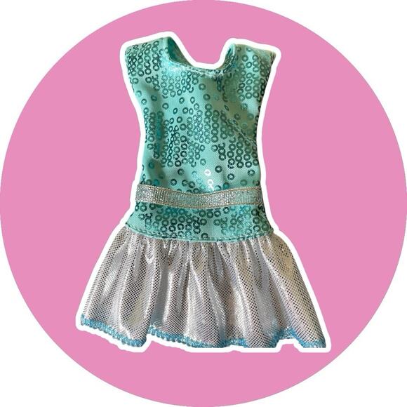 Barbie Doll Clothing Lot Of 6 Dresses Gown Outfit Vintage Modern - Picture 6 of 10